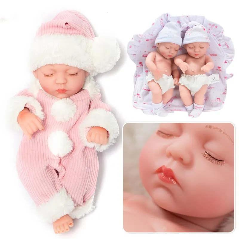 30 cm Reborn Baby Dolls Realistične Lutke, Igračke Za Djevojčice Pravi Realan Baby Lutke Reborn Full Body Silikonska Dječje i baby Doll Božićni Pokloni