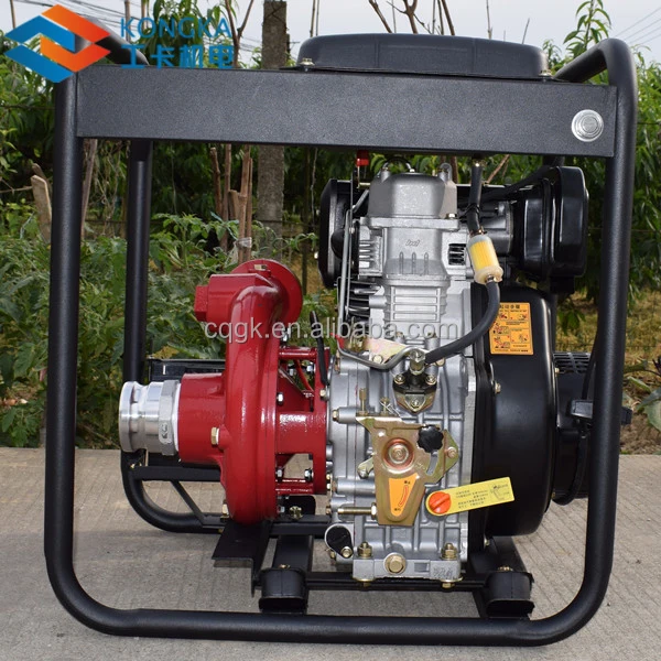 4-inčni poljoprivredna pumpa vode sa velikim protokom vode visokog tlaka 13 l. s. 192F dizel motor