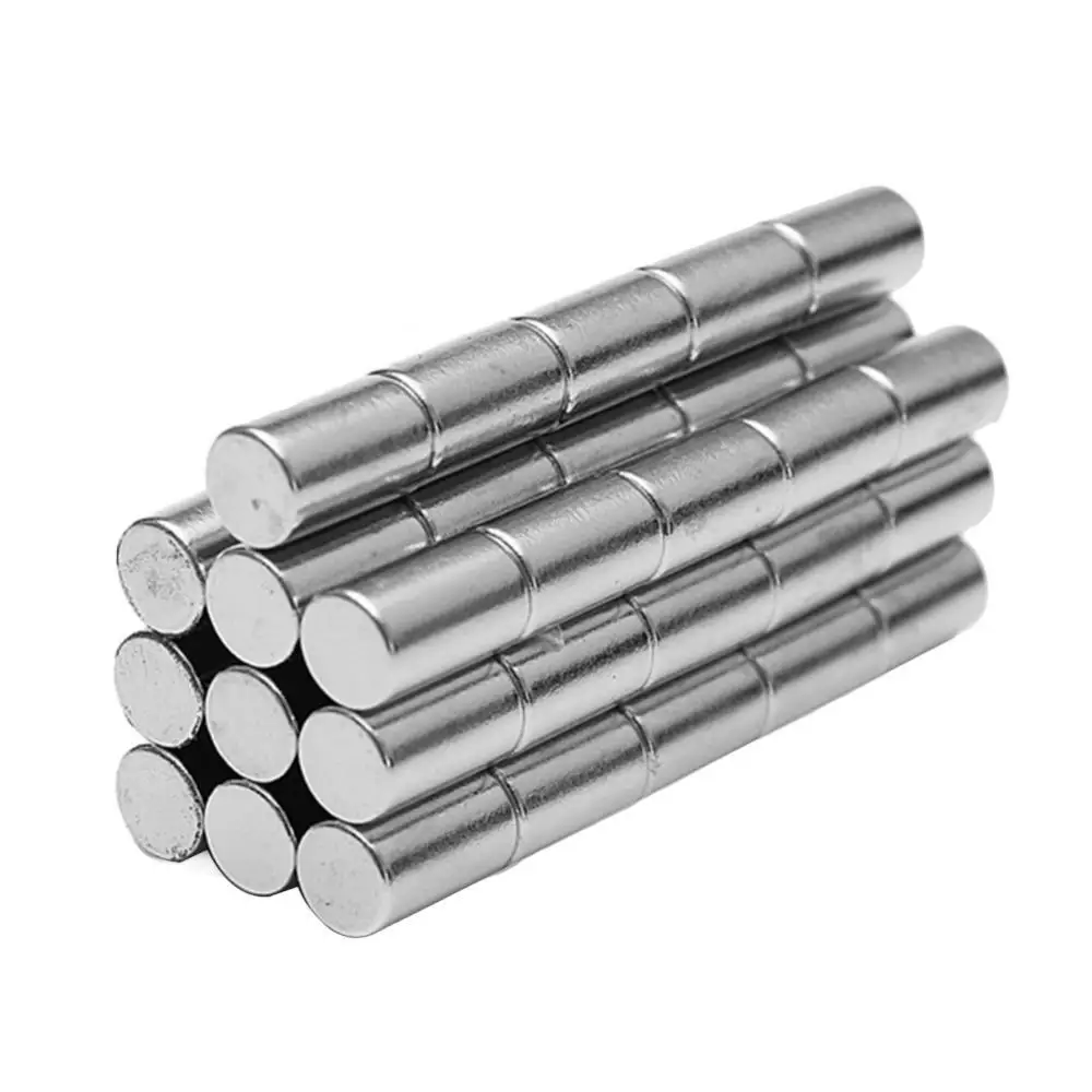50шт N52 6x10 mm Okrugli cilindar Super Čvrste Blokove Od zemlje neodymium magneti Višenamjenski Magnetske i alata