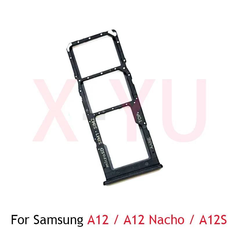 Držač police za sim kartice u Samsung Galaxy A12 A125F/A12 Nacho A127F/A12S Adapter za čitanje SD-kartice
