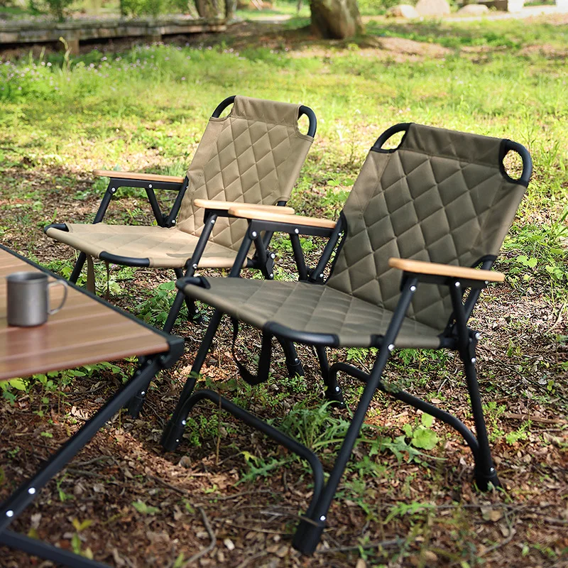 Dvostruko sjedalo sklopivo za kampiranje na otvorenom, polje kamp, stolica za odmor, preklopna stolica od aluminijske legure