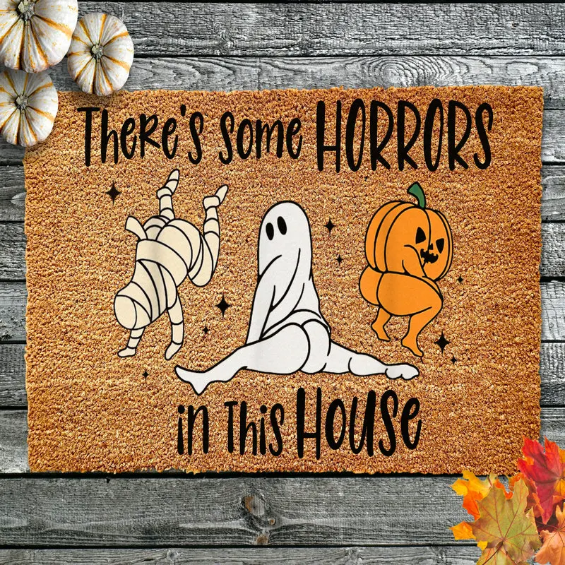 Halloween, Smiješno tepih, Tepih Duhova, Festivali, Ukrasni Tepih, tepih za kupaonicu,, tepisi, U kući je bilo strahote