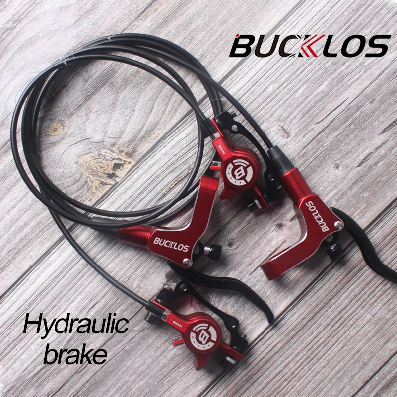Hidraulična kočnica BUCKLOS MTB 800-1500 mm, Prednja i stražnja disk kočnica za brdski Bicikl MTB XC MT200, Hidrauličke disk kočnice, detalj