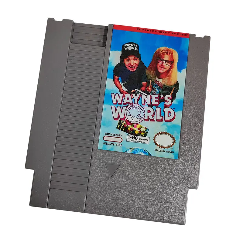 Igra uložak WAYN S WORLD sa 72 kontaktima Za 8 bitnih igraćih konzola NES NTSC i PAl