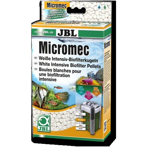 Kuglice od спеченного биостекла JBL Micromec za akvarijske filtere za uklanjanje zagađivača