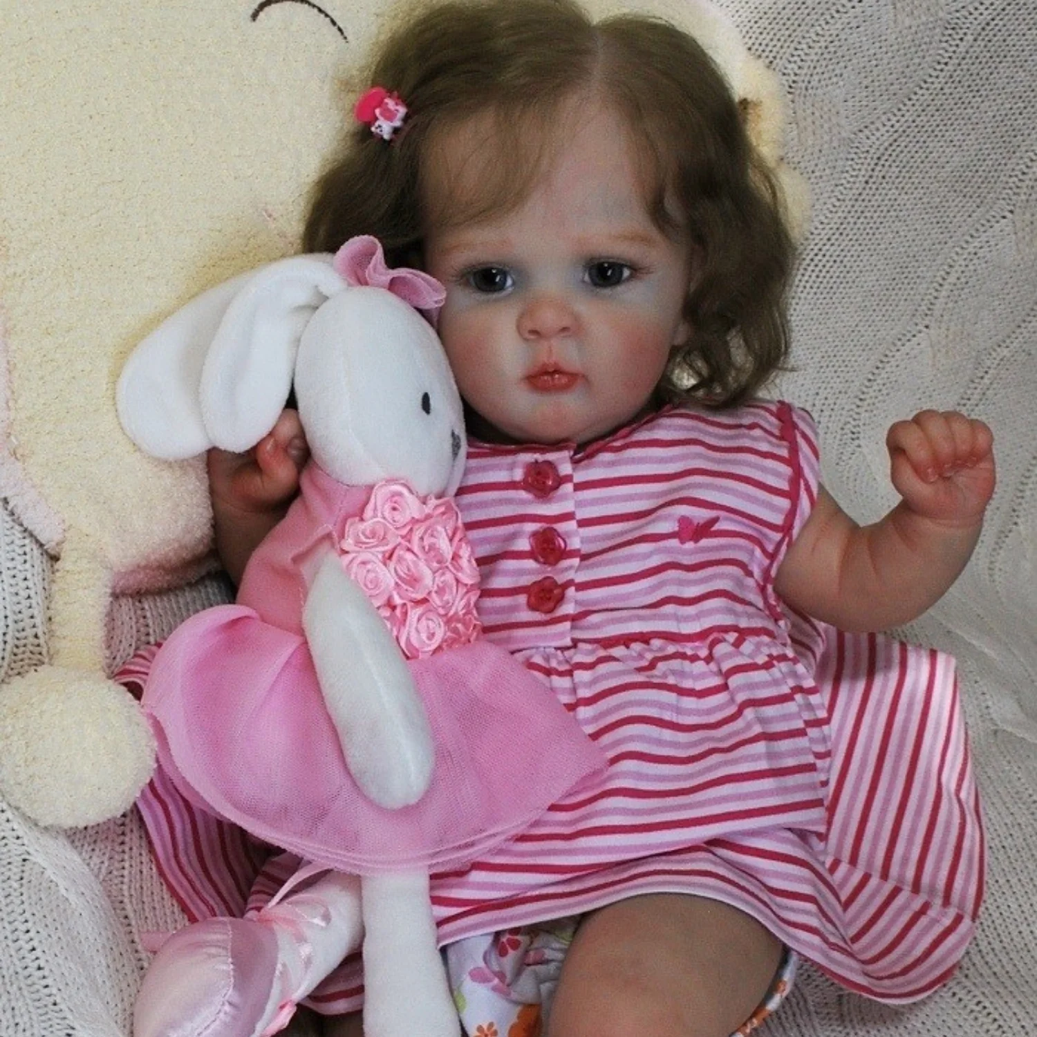 Novi 18-Inčni Spreman Lutka Reborn Baby Doll Jocy 3D S Vidljivim Venama Na Koži Novorođenčeta Sa Priborom Za Lutke, Igračke ručni Rad, Dar Za Djevojčice