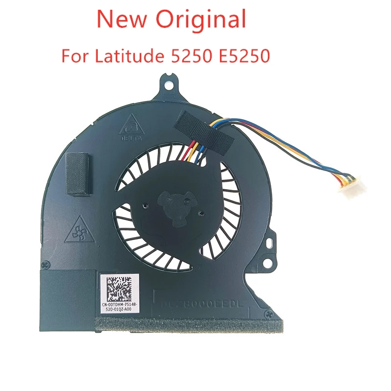 Novi Originalni Ventilator za hlađenje procesora Za notebook Latitude 5250 E5250 Fan 0DTDHM DTDHM DC28000EESL EG 50050S1-C430-S9A 5V 0.45 A