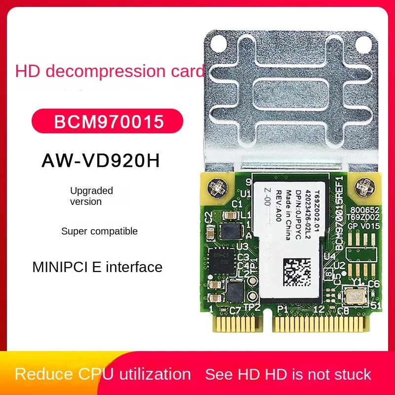 Originalna tvrd декомпрессионная kartica BCM970015 BCM70015 AW-VD920H HD Card.