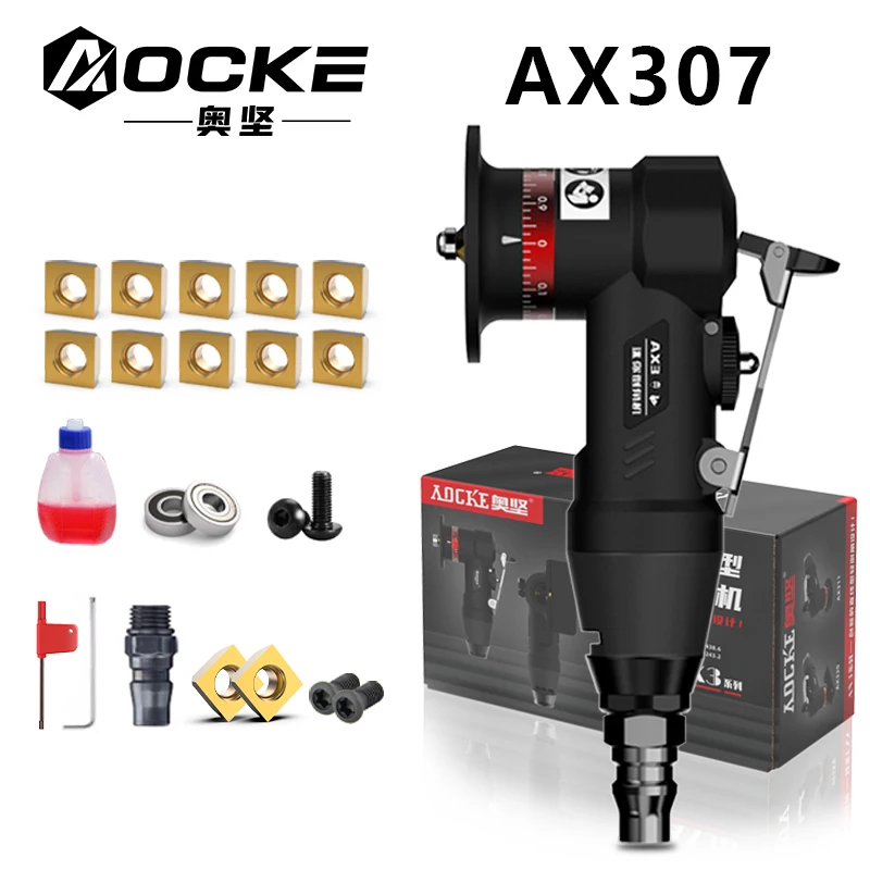 Pneumatski Alat Za ukošenje AOCKE AX307 Air Mini Grinder Za Skidanje Srha, Skošenja, Trim Metala, 30000 o/min