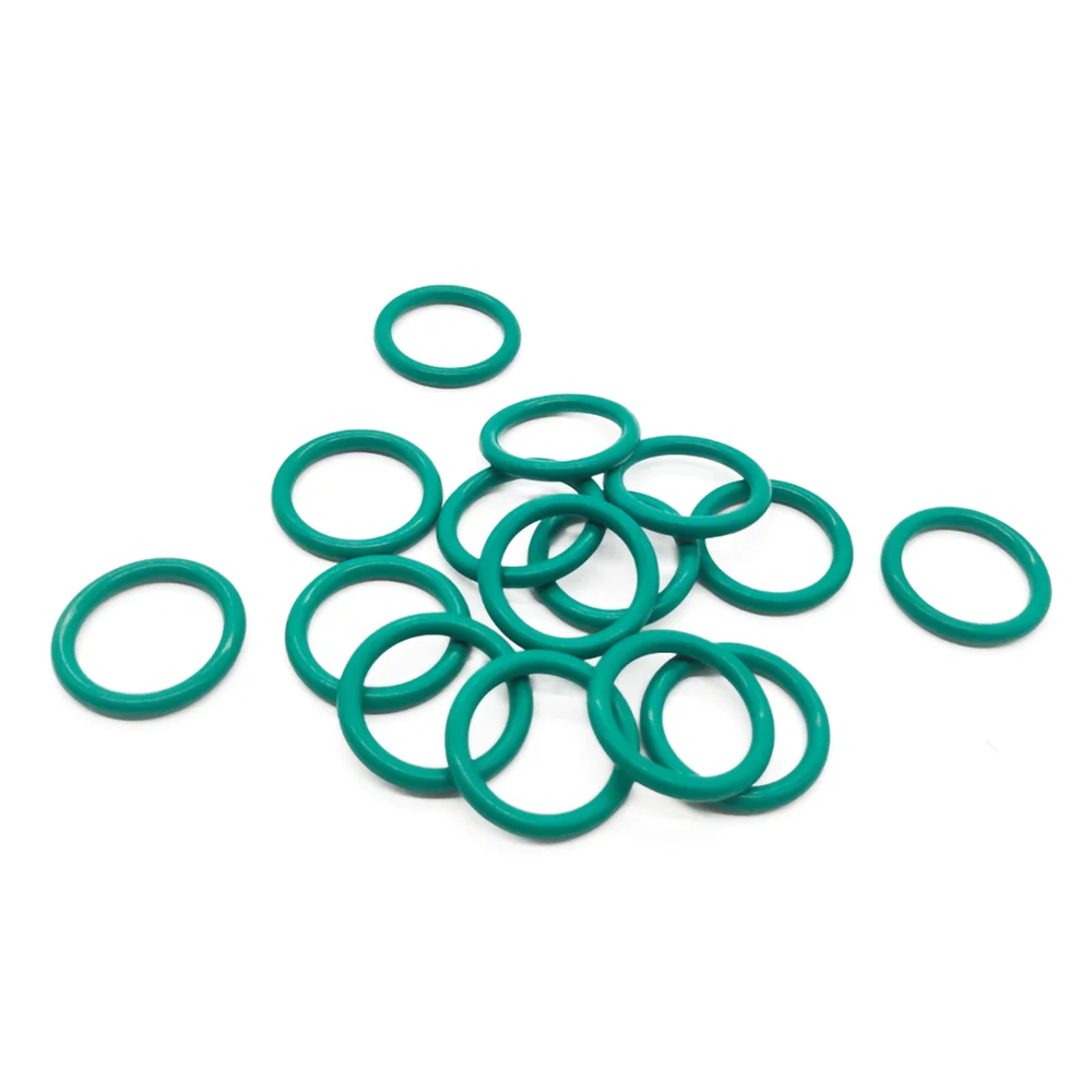 promjer žice 3,1 mm/3,5 mm Zelena/Smeđa FKM Brtveni prstenovi Фторуглерода o-prsten Brtve OD 10-50 mm, Brtveni prsteni za Pranje