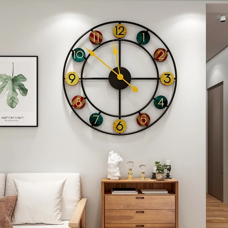 Skandinavski Dizajn, Veliki sat, Visi na zidu, Tiho dnevni boravak, Moderni satovi na baterije, Jedinstven Dekor za dom