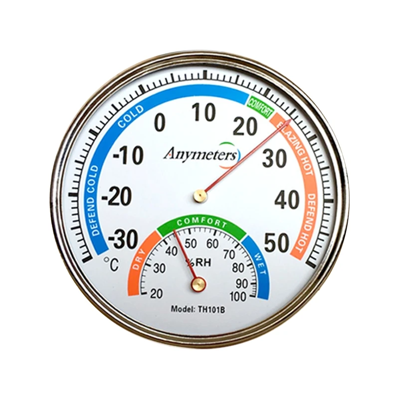 Termometar za prostore i ulice, Bežični zidni termometar-hygrometer od metala za shuttle