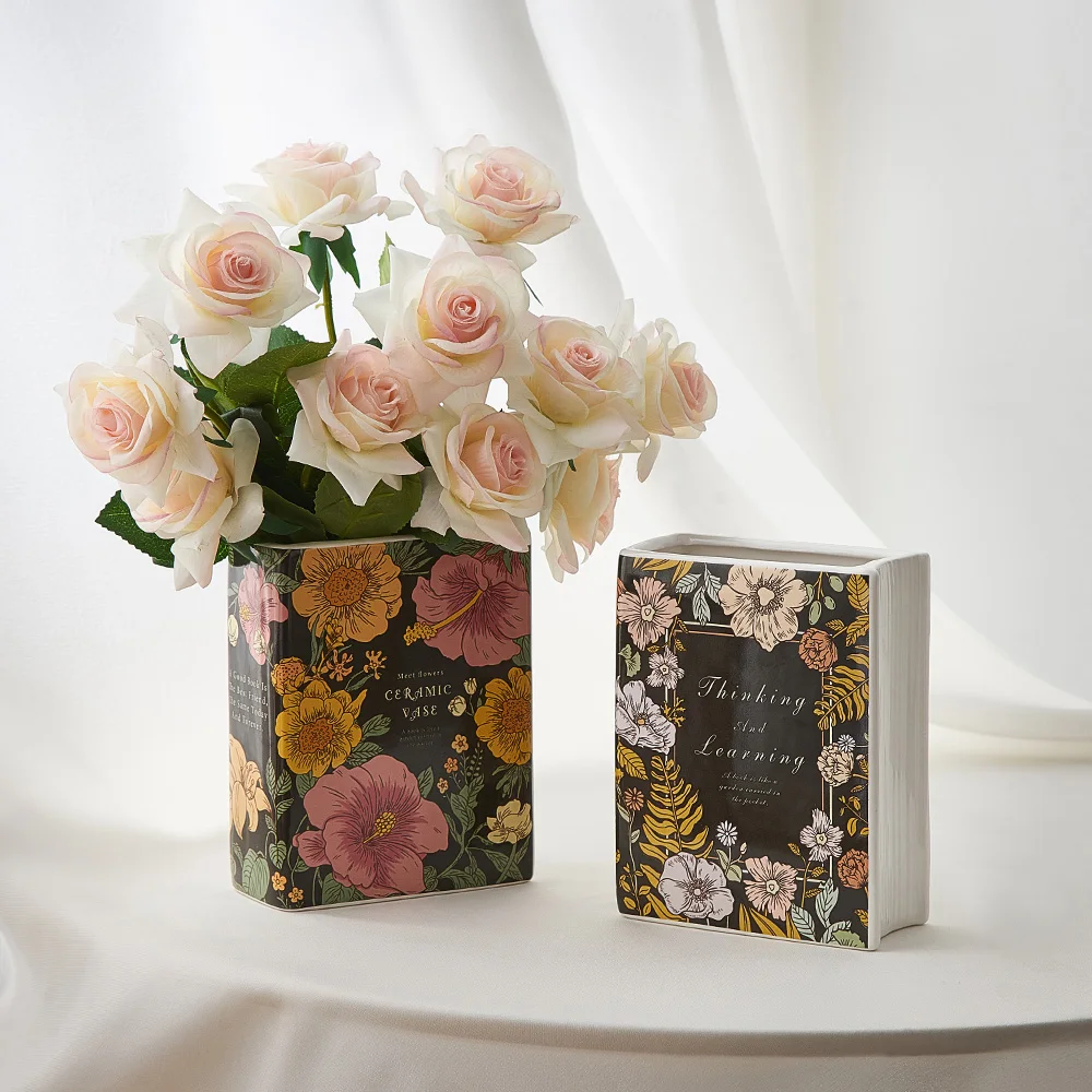 Ukrasne vaze za kuće u Skandinavskom Stilu, Vaza za spavaće sobe, Dekor za dnevni boravak, Keramičke lončanica, Posude za cvijeće, Zabavne lonci za cvijeće