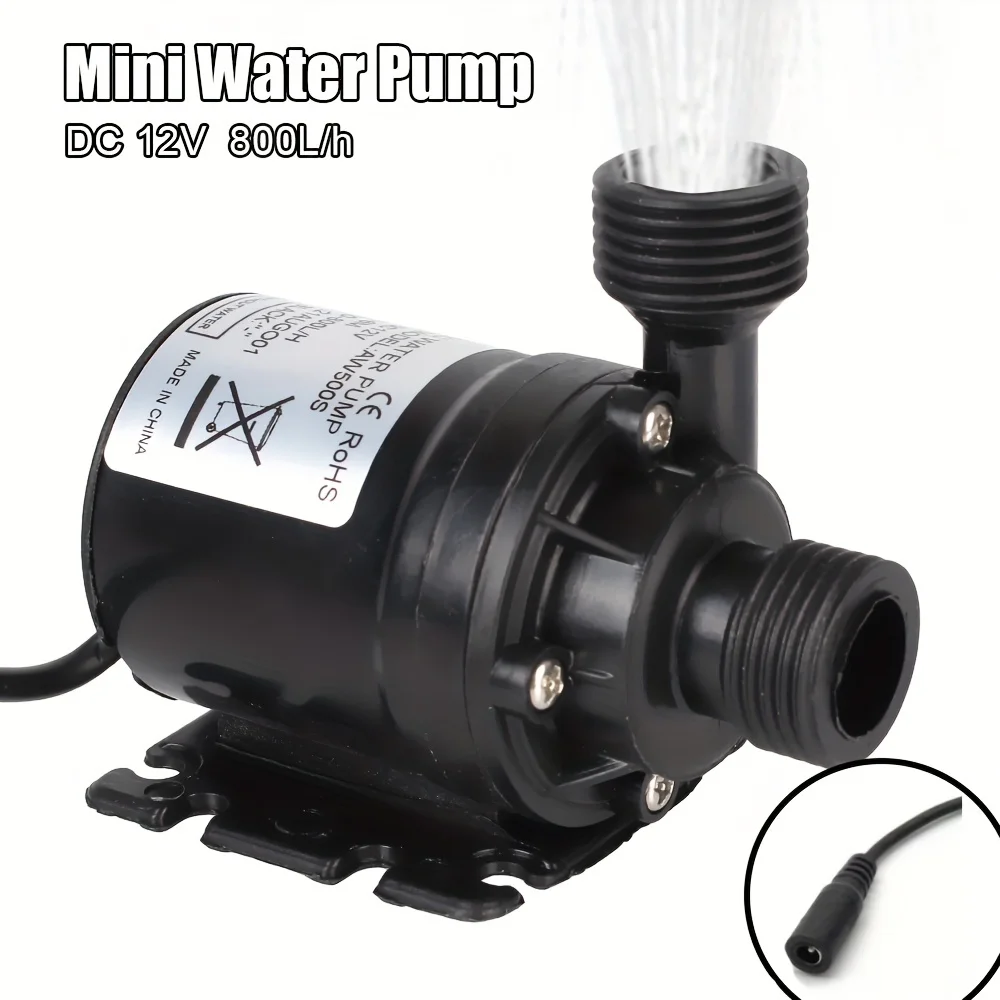 Ultra-tihi kućni prijenosni brushless dc motor 12, Potopna pumpa za hlađenje, Grijanje fontane, Mini-pumpa za vodu