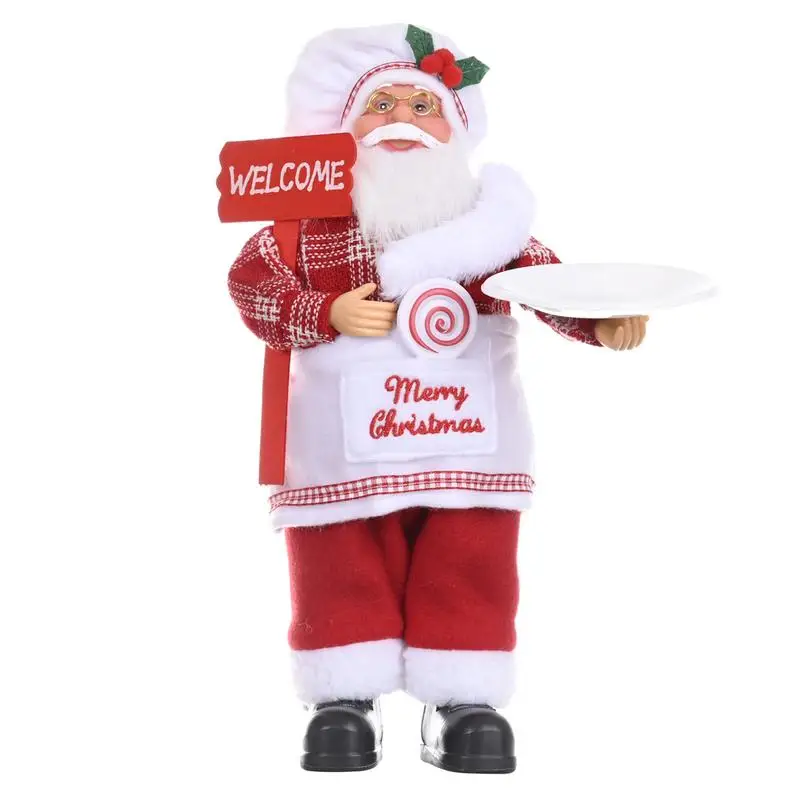 Velika lutka Djeda Mraza 2020, Ukras za Božićno Drvce, Božićni Ukras za dom, Dar Za djecu, Zabavne Božićne dekoracije