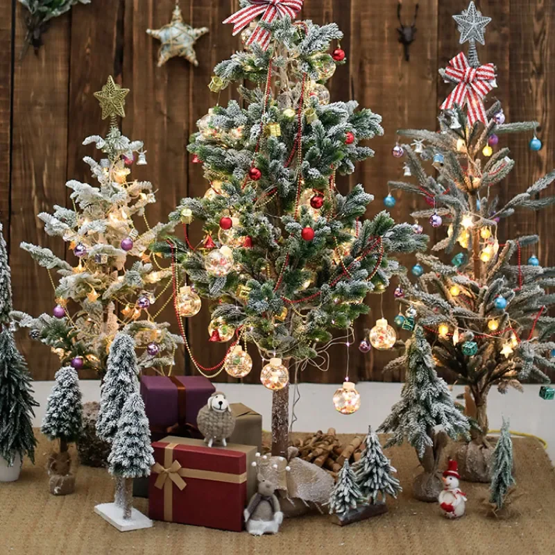 Veliko Božićno drvce, Bor, Umjetna vinova loza, Viseće Božićne ukrase Za Dom površine Navidad, Božićne ukrase, Novogodišnji dekor