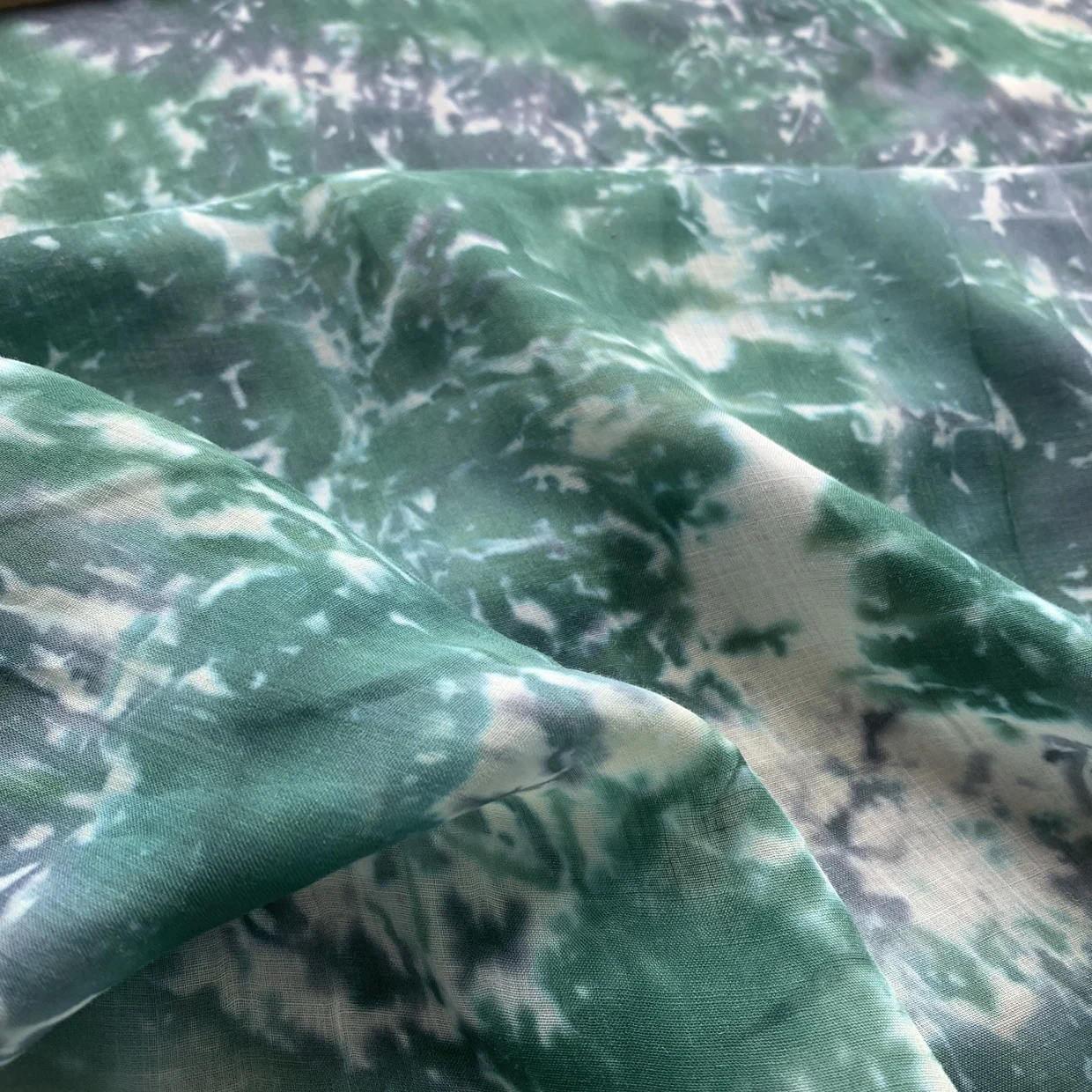 Visokokvalitetna tkanina ramie tissus Нефритово-zelena kravata boje sa po cijeloj površini u patchwork stilu cheongsam odijevanje haljina tkanina
