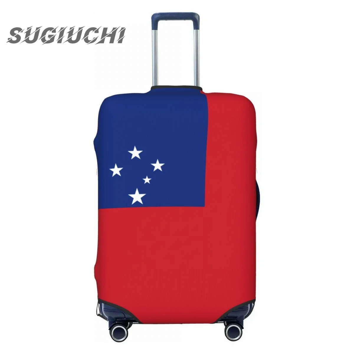 Zastava zemlje Samoa, Torbica za prtljagu, Pribor za putovanja, Nalik na Prašinu torbica s po cijeloj površini, torba-transporter, Zaštitna torbica