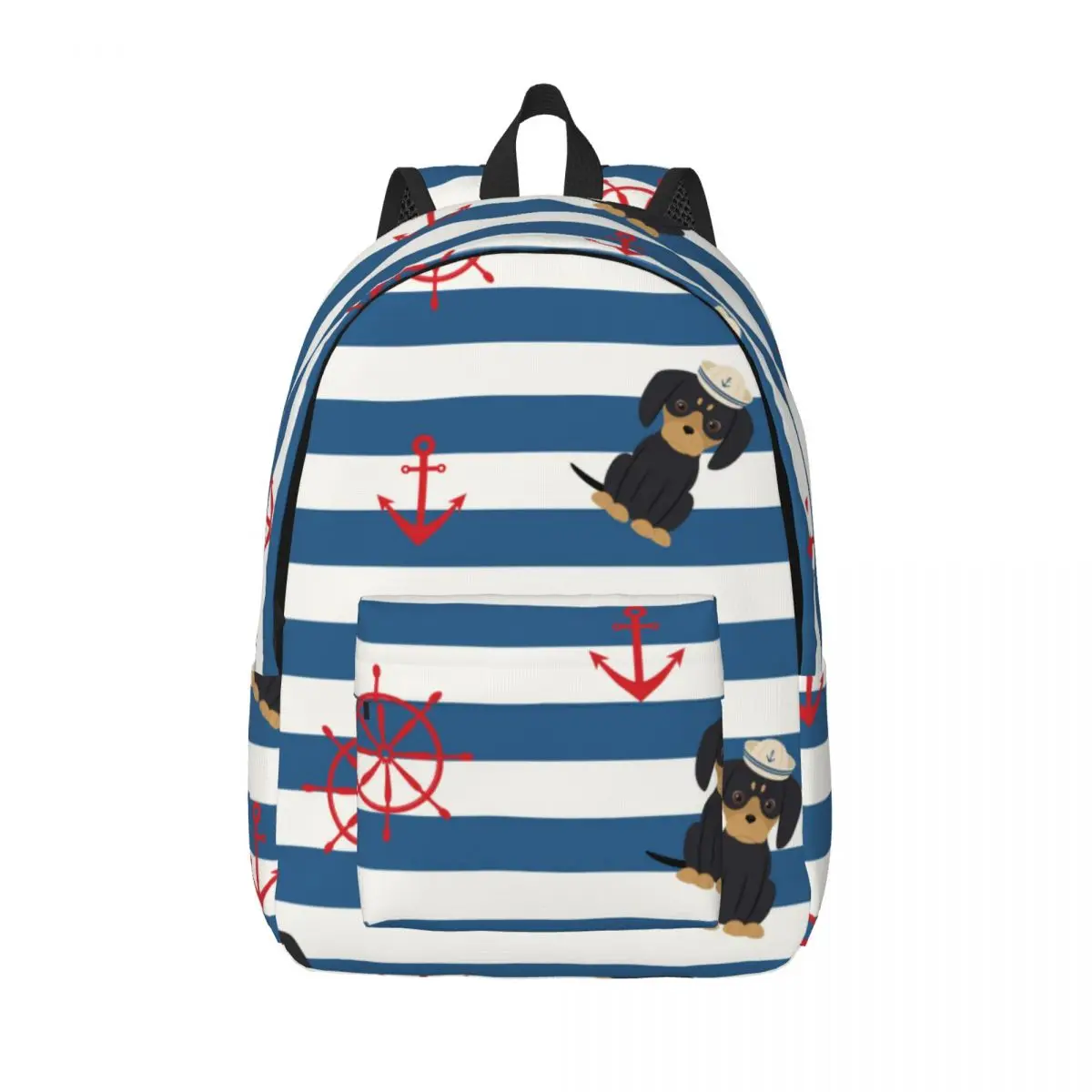 Školski ruksak, studentski ruksak, Morska jazavčar, Mornar sa sidra, volan, ruksak na rame, torba za prijenosno računalo, školski ruksak
